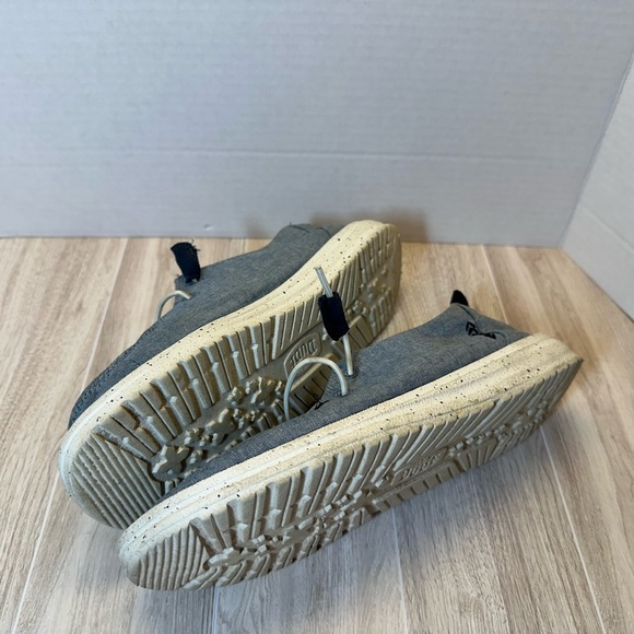 Hey Dude Women's Denim Blue Slip-On Sneakers - Picture 9 of 10